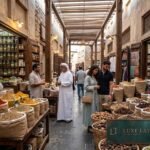 Shoppers visiting Dubai Spice Souk