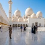 Tourists visiting Sheikh Zayed M