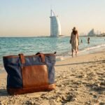 Visitors enjoying Jumeirah Beach
