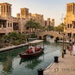 Visitors exploring Madinat Jumei