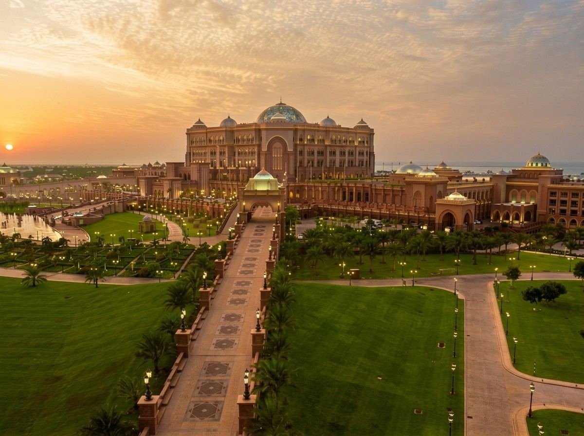 Emirates Palace on an Abu Dhabi city tour
